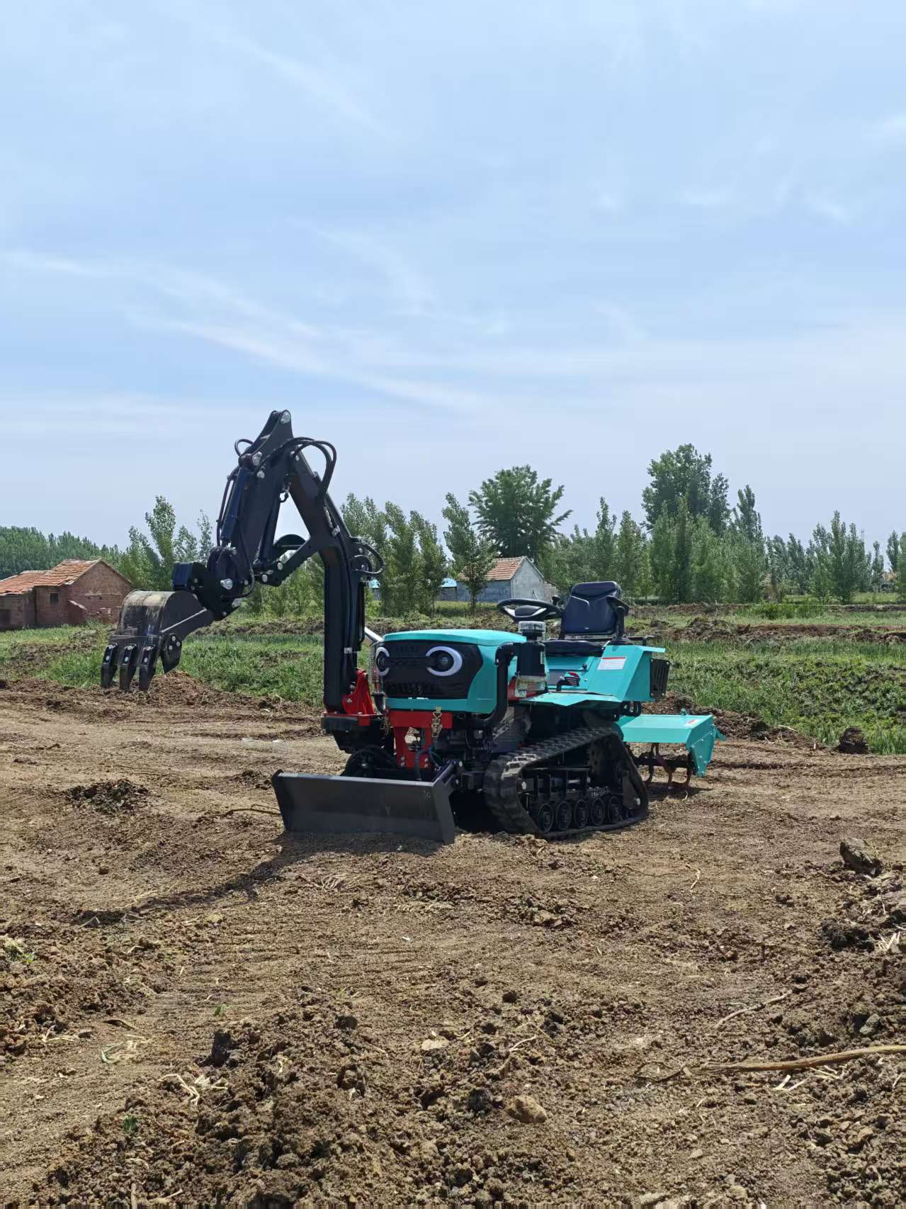 Agriculture Farming Land For Sale - 대형 마력 크롤러 트랙터 100마력 120마력