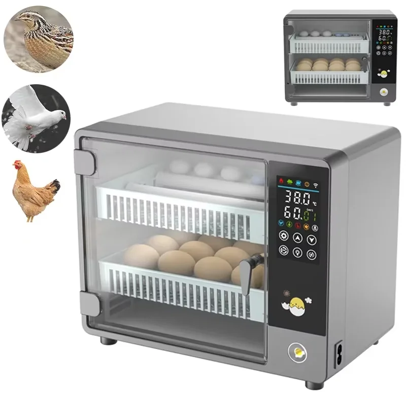 Poultry Incubator - 스마트 자동 계란 부화기, 디지털 온습도