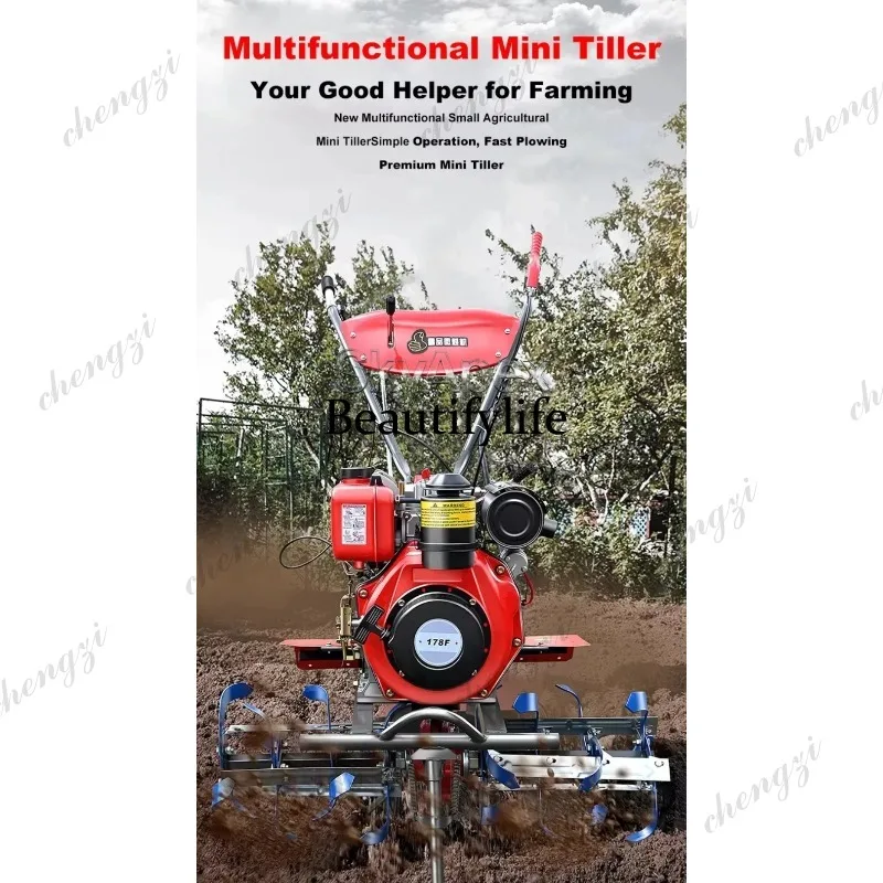새로운 미니 로터리 경운기 가정용 농장 경작기 농업용  - Farming Equipment For Agriculture 리뷰 및 가격