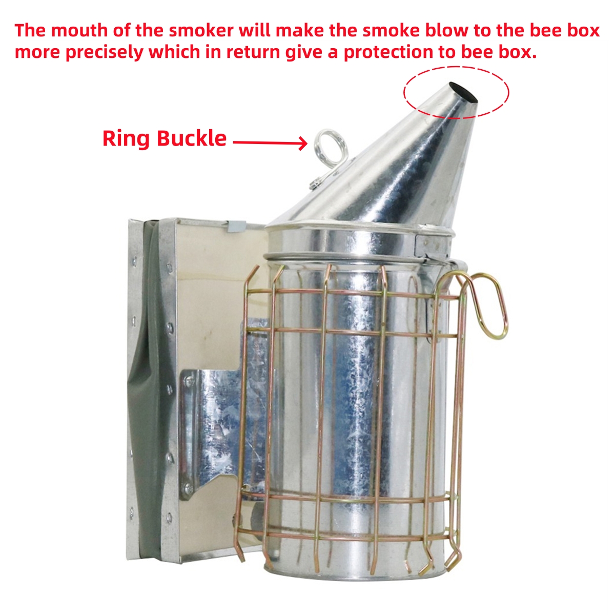 양봉 스테인레스 스틸 가죽 흡연자 Anti-scaldi - Bee Smoker Tool 리뷰 및 가격