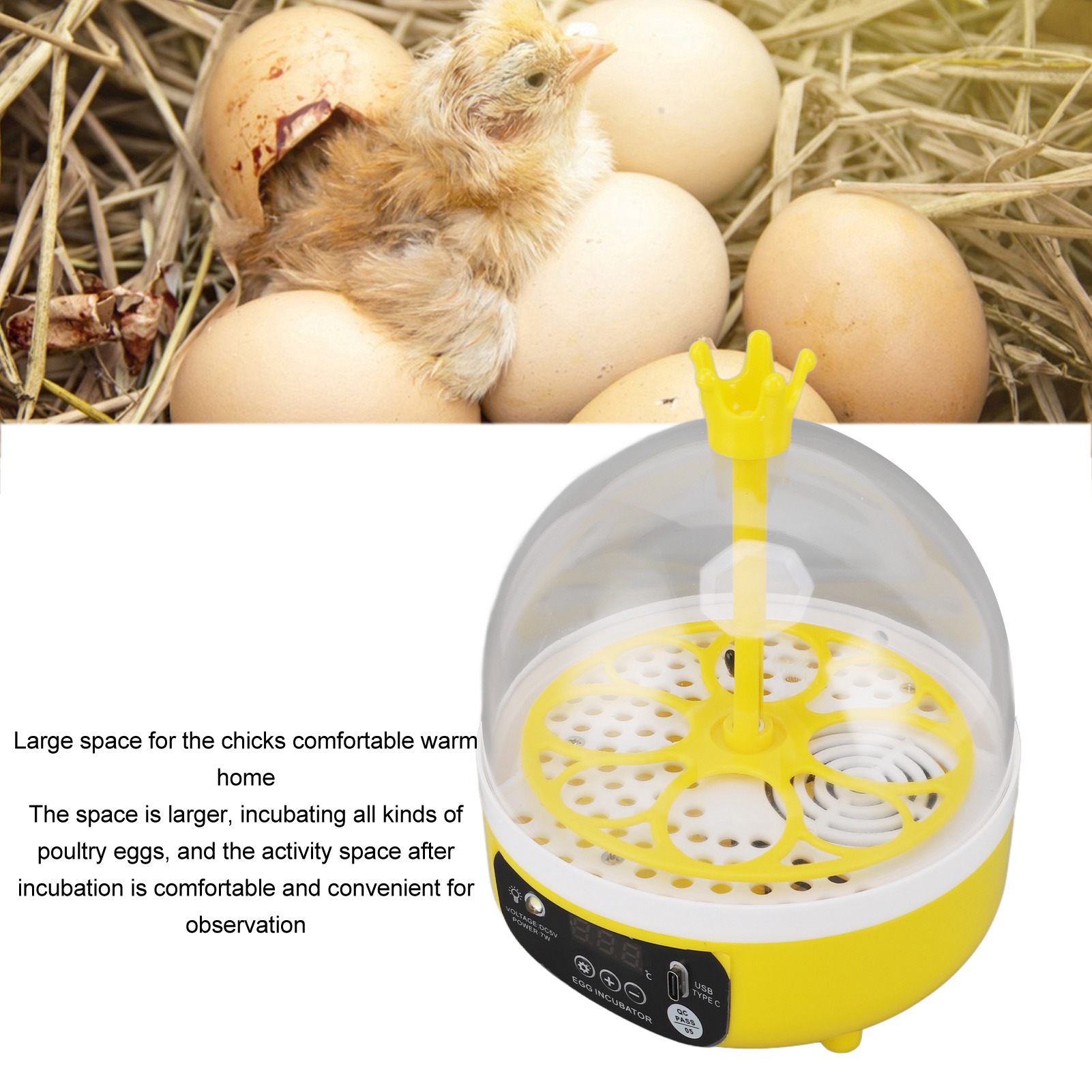 계란 인큐베이터 자동 온도 습도 제어 휴대용 무소음 4 - Poultry Incubator 리뷰 및 가격