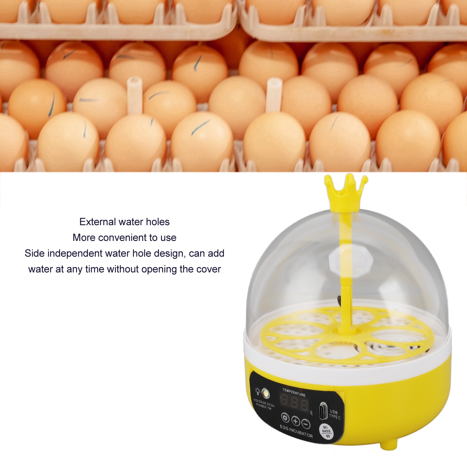 계란 인큐베이터 자동 온도 습도 제어 휴대용 무소음 4 - Poultry Incubator 리뷰 및 가격