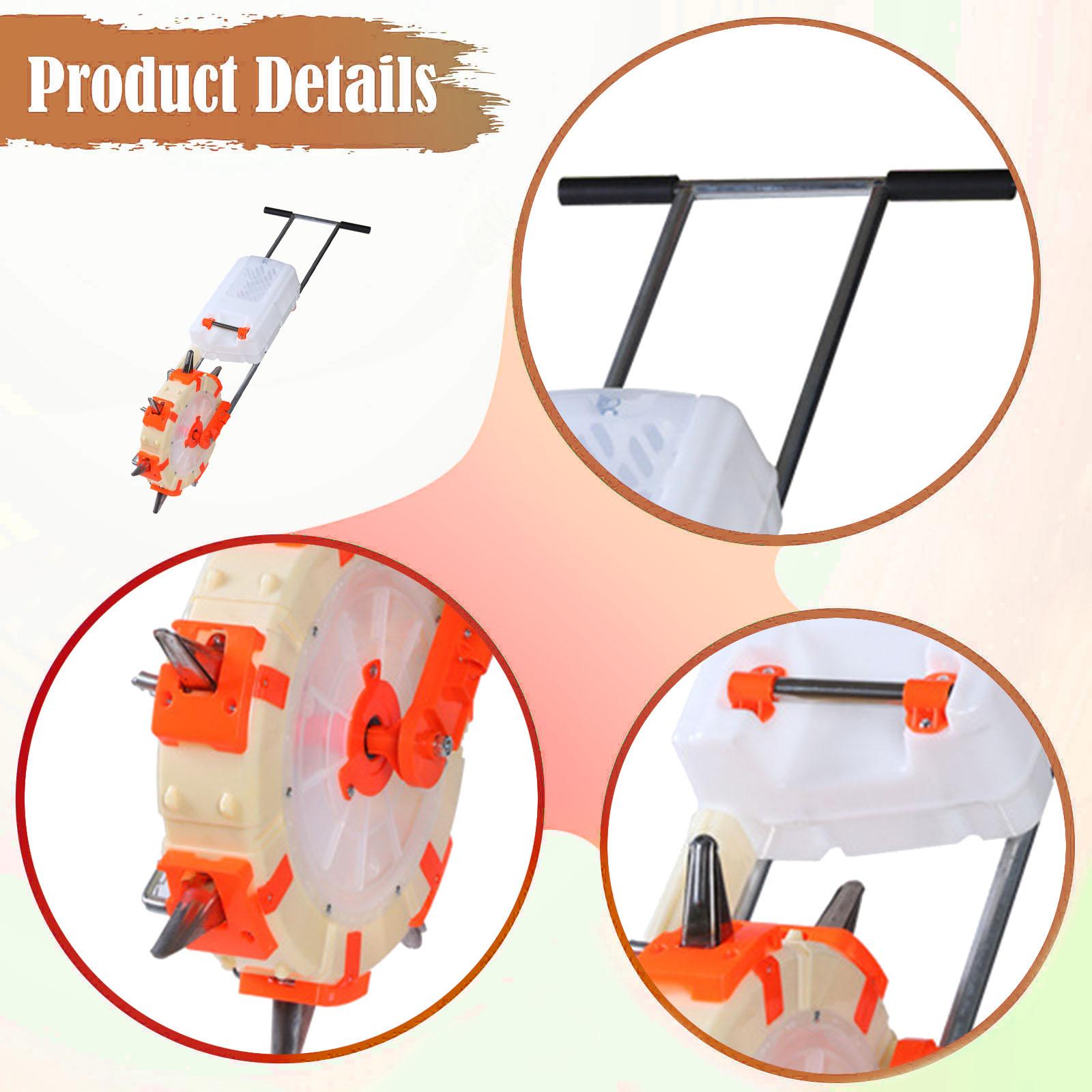 손으로 밀어서 사용하는 비료 살포기, 옥수수 파종기,  - Vegetable Transplanter 리뷰 및 가격