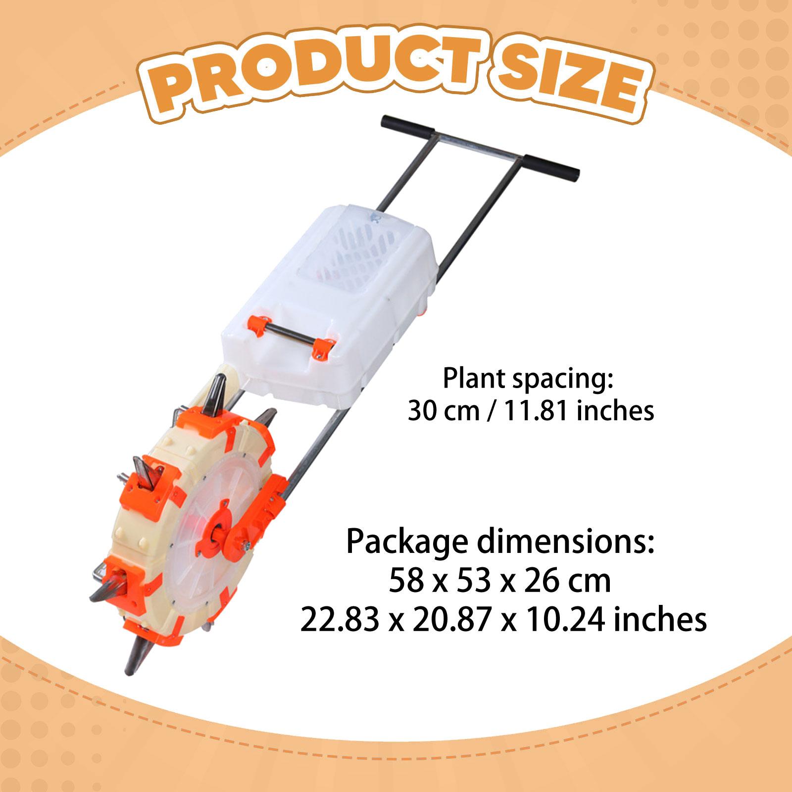 손으로 밀어서 사용하는 비료 살포기, 옥수수 파종기,  - Vegetable Transplanter 리뷰 및 가격