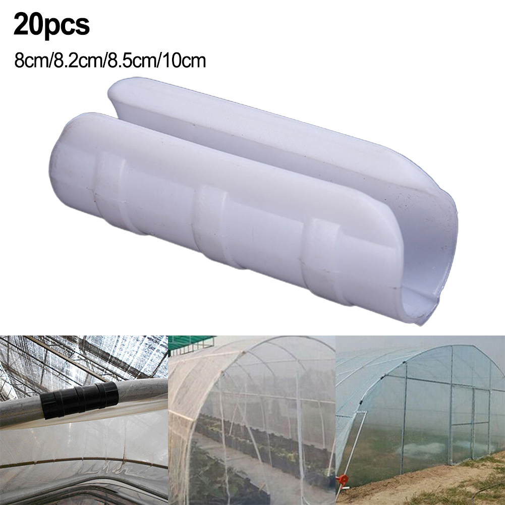 20Pc 온실 프레임 필름 버클 클립 온실 스냅 클램프 - Greenhouse Plastic Film 리뷰 및 가격